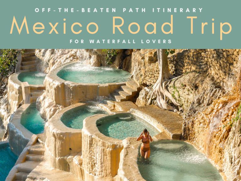 Mexico Road Trip Itinerary: Off the Beaten Path in Mexico for Waterfall ...